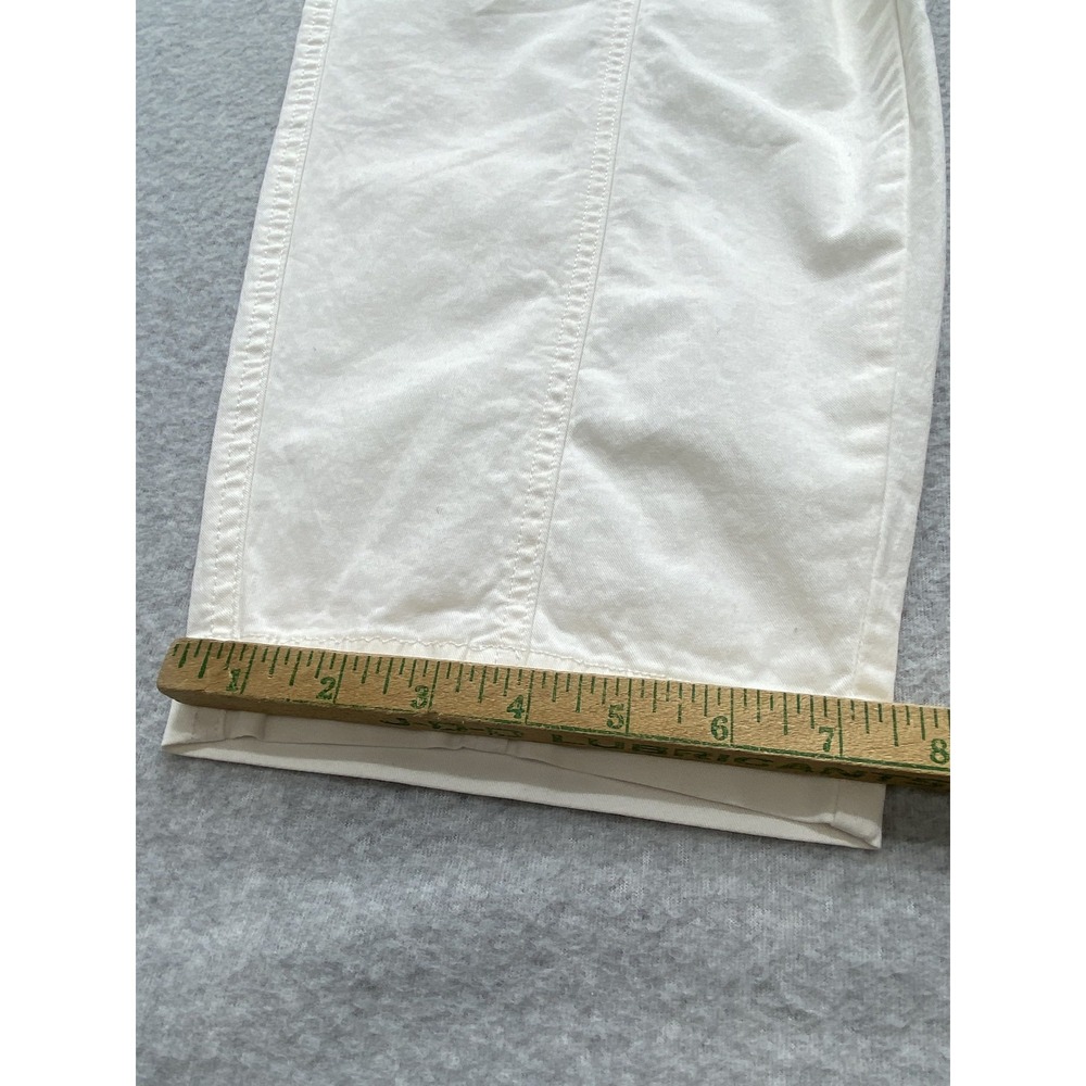 Banana Republic Pants Womens 16L High Rise Button Pocket Spandex Cropped Stretch - Picture 8 of 13